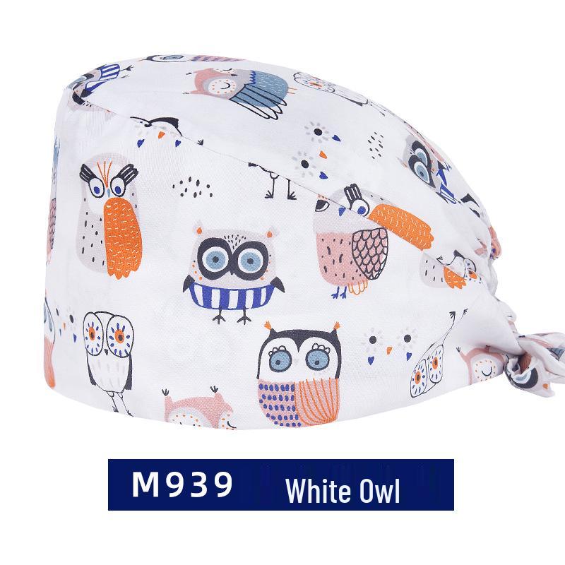 Operationsmössa för män och kvinnor – Ren bomull, Idealisk för tandsköterskor och läkare på operationssalar