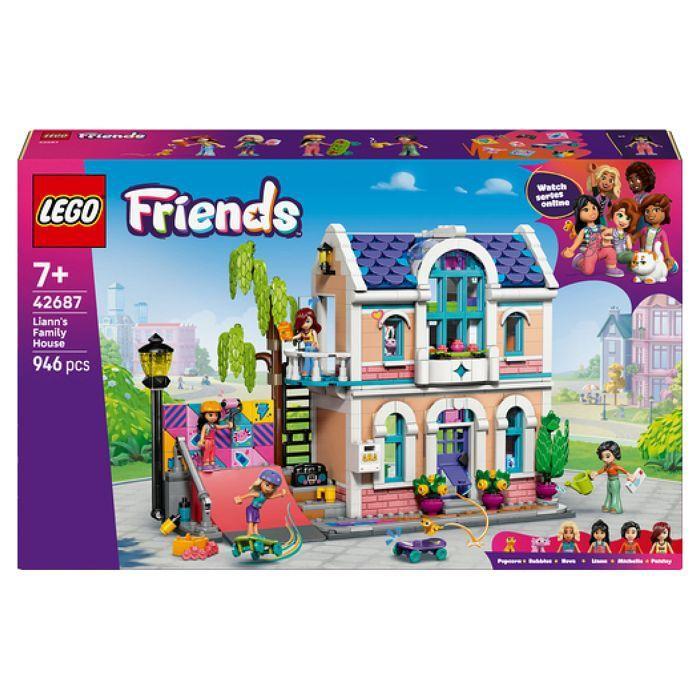 LEGO Friends 42687 La Maison de Famille de Liann - Jouet de Construction 7 ans - Cadeau