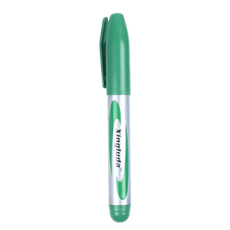 Quick-Dry Refillable Black Marker Pen for Construction Site Marking