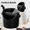 Coffee Knock Box Espresso Grounds Noise Reduction Nonslip Base Organizer Removable Rod
