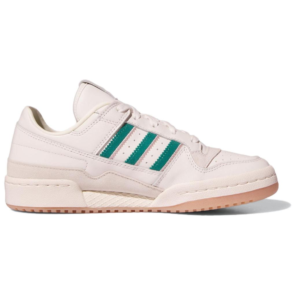 Adidas  Forum Low CL Active Green Sandy Pink Women Sneakers Cream Cloud-White IF7220