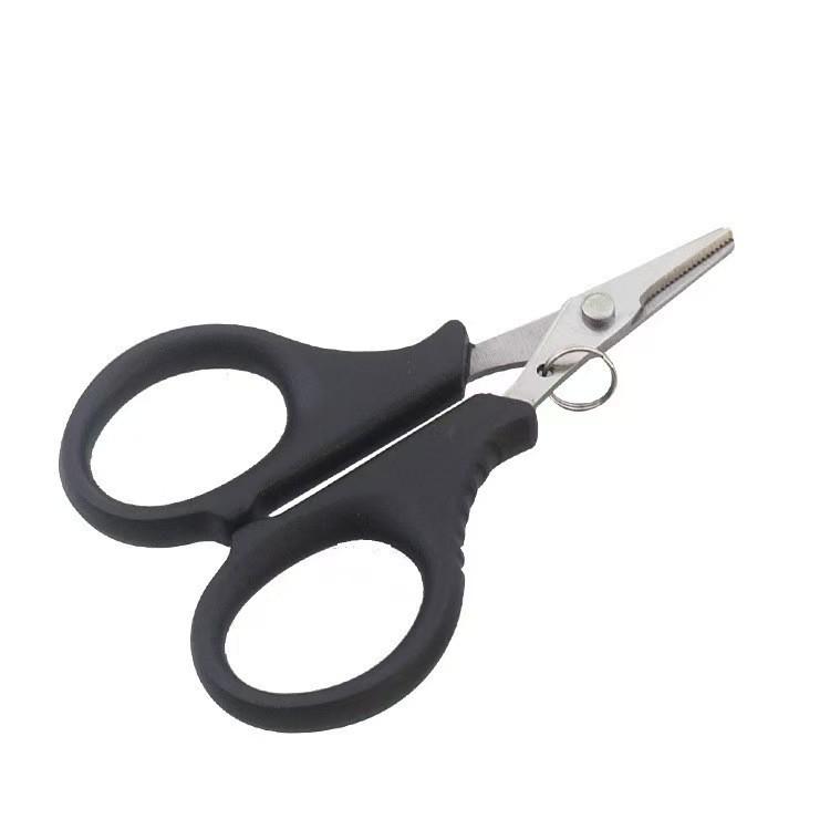 Titanium-Plated Stainless Steel Portable Fishing Scissors