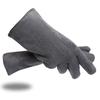 Gloves Men's Winter Warm Fleece Thickened Suede Gloves Outdoor Sports Cycling Electric Vehicle Touch Screen Cotton Gloves