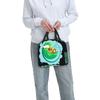 Custom Plants Gaming Zombies Resuable Lunch Boxes Multifunction Video Game Cooler Thermal Food Insulated Lunch Bag Office Work