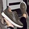 Fashion 2024 Men Sneakers Elevator Shoes Hidden Insole Soft Leather Heightening Shoes For Men Increase 6CM Casual Lift Height Shoes Man