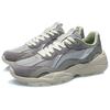 Li Ning Shock Absorbing Non-Slip Wear-Resistant Low-Top Running Shoes Unisex Sneakers Gray AGCR165-3