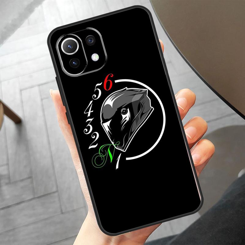 1N23456 Motorcycle Funda For POCO F6 X6 Pro X5 X3 F3 F5 M6 M5s Xiaomi 14 Ultra 12 13 Lite 11T 12T 13T Pro Case