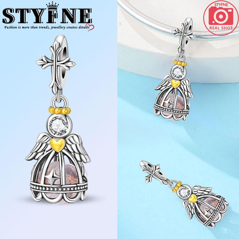 Princess Style Copper Color Wishing Bottle Birthday Present Charms Beads Fit Original Bracelets Necklace Fine Diy Jewelry