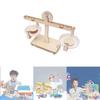 Échelle de Balance en Bois Bricolage Expérience Scientifique Jouet Pour Enfants Kit Éducatif Stem Fait Main