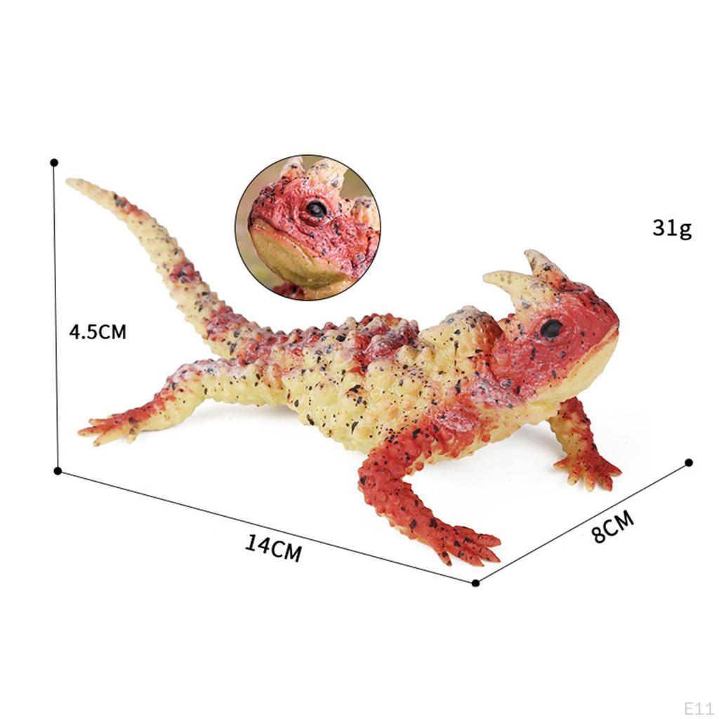 Echsenfigurine Realistisch Detaillierte Actionfiguren Bastelarbeiten Lernspielzeug Mitgebsel Dekoration Gummi