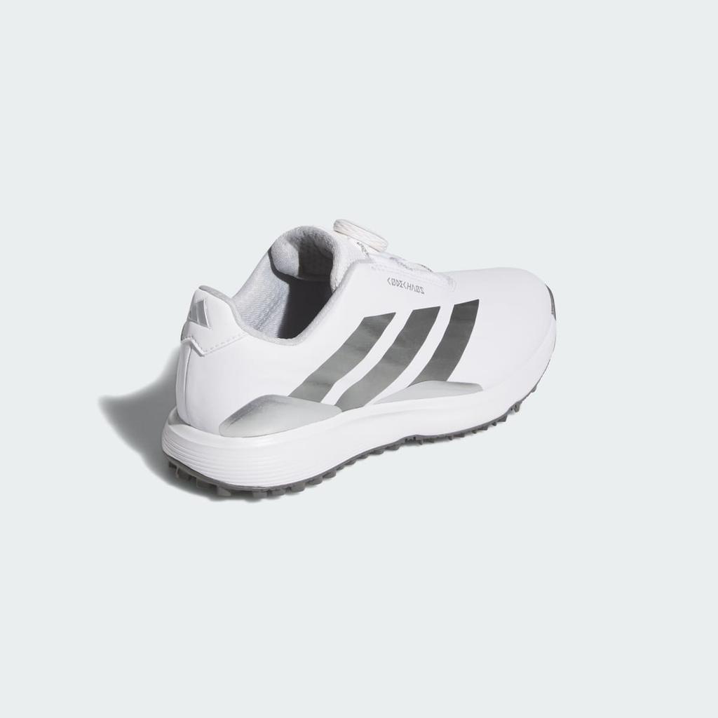 adidas JUNIOR CODECHAOS BOA SPIKELESS GOLF KI5747 Kids' Performance Sports Shoes Cloud White / Iron Metallic / Silver Metallic