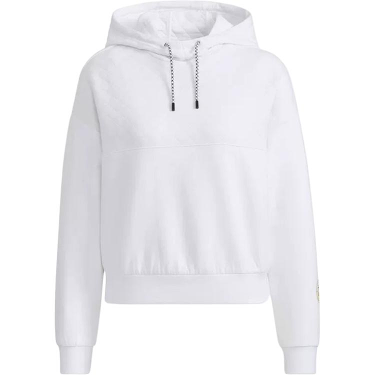 Adidas Neo Casual Loose Hoodie Women Hoodies White HB7393