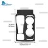 Real Soft Carbon Fiber Sticker For Ford Focus MK4/Focus ST 2019 2020 2021 2022 2023 2024 2025 LHD RHD Car Gear Shift Frame Panel