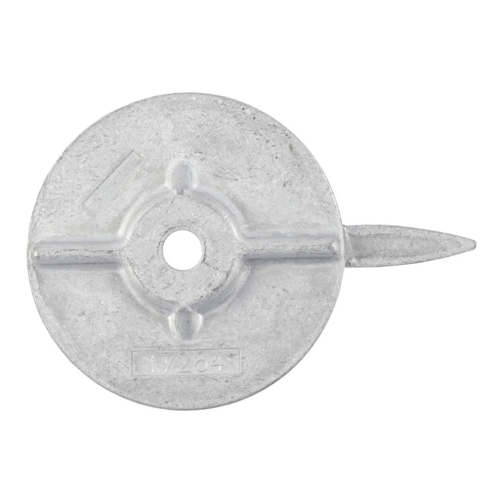 Zinc Alloy Trim Tab Anode 17264T2 For Mercury Marine Outboard 30Hp-75Hp