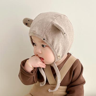 Cute Cartoon Fashion Newborn Beanie Sweet Bear Bunny Ear Infant Baby Photography Props Hat Soft Cotton Toddler Hat