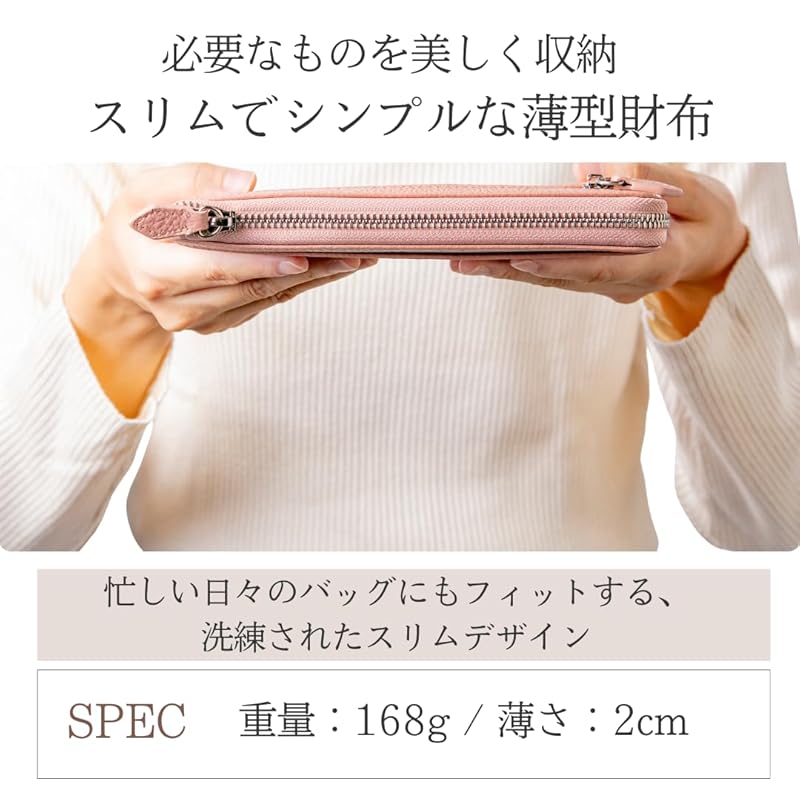 [VIVEL] [Angemessener Stauraum, edle Dünne] Damen lange Geldbörse Ledergeldbörse einfach zu benutzen Beliebtheit lange Geldbörse Damen leicht lange Geldbörse Damen lang