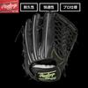 Rawlings Baseball Adult HOH PRO EXCEL ELITE Black Size Worn On Left Glove, Size, Softball, GR5HEEB870, [outfielder], 12.25 (right-handed Throw, Hand)