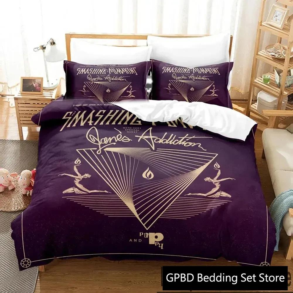 

3D Print The Smashing Pumpkins Comfortable Duvet Quilt Cover Pillowcase Bedding Set Children Bedroom Decoration Home Textile 70x133cm 2pcs