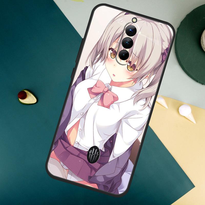 Anime Girl Cartoon Japan Cute For ZTE Nubia Red Magic 10S 8 9 8S 9S Pro Plus 10 Air 6S 7S 7 Pro Red Magic 11 Pro Plus Case