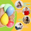 Slow Rising Stress Cube Fidget Toys, Squishy Balls Sensory Fidget Toys For Kids Adults, Classroom, Party Favors Pull Stretch Squ