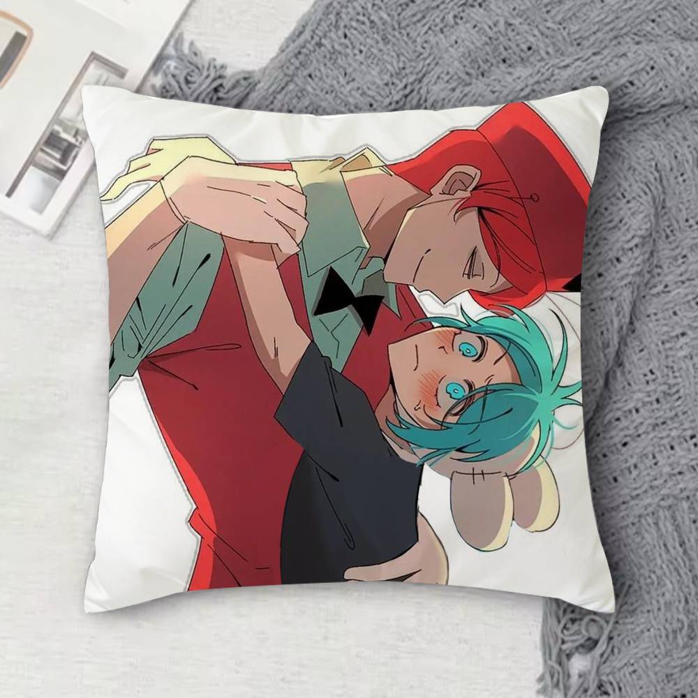 Psycho Cuties Double-Sided Printed Square Decorative Cushion Cover For Sofa Living Room Home Decor