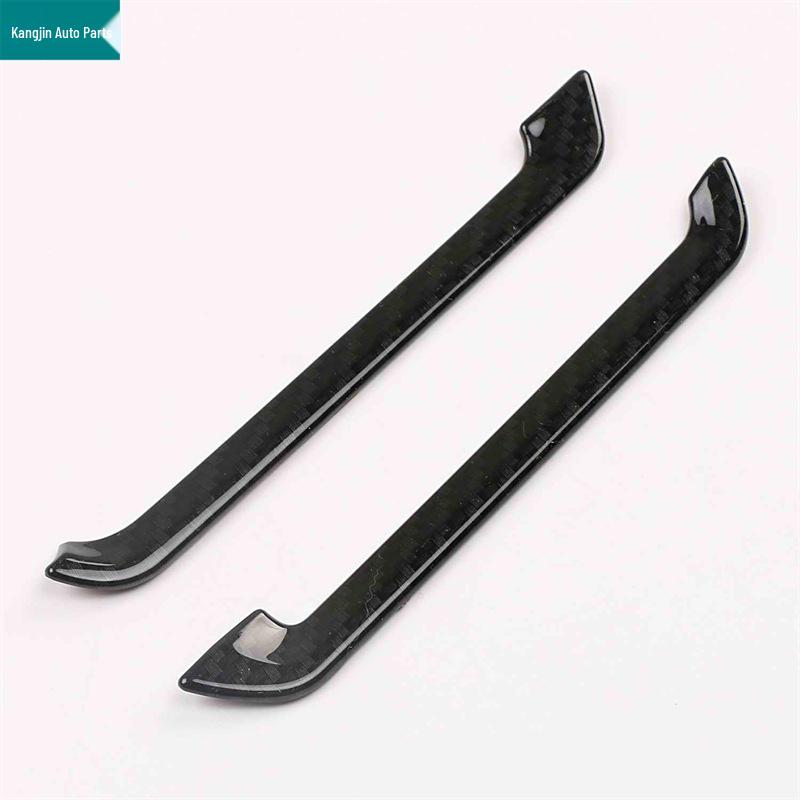 BMW 16 X1 Carbon Fiber ABS Interior/Exterior Trim for Headlight, Steering Wheel, and Air Vent Adjustment.