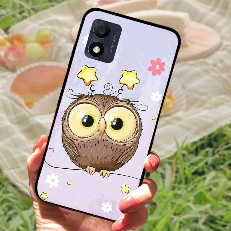 Etui do Alcatel 1B 2022 5031D 5031G Czarne Etui Silikonowe Miękkie TPU Pokrowiec na Telefon Fundas Case Dla Alcatel 1B 2022 5.5" Etui z Zderzakiem