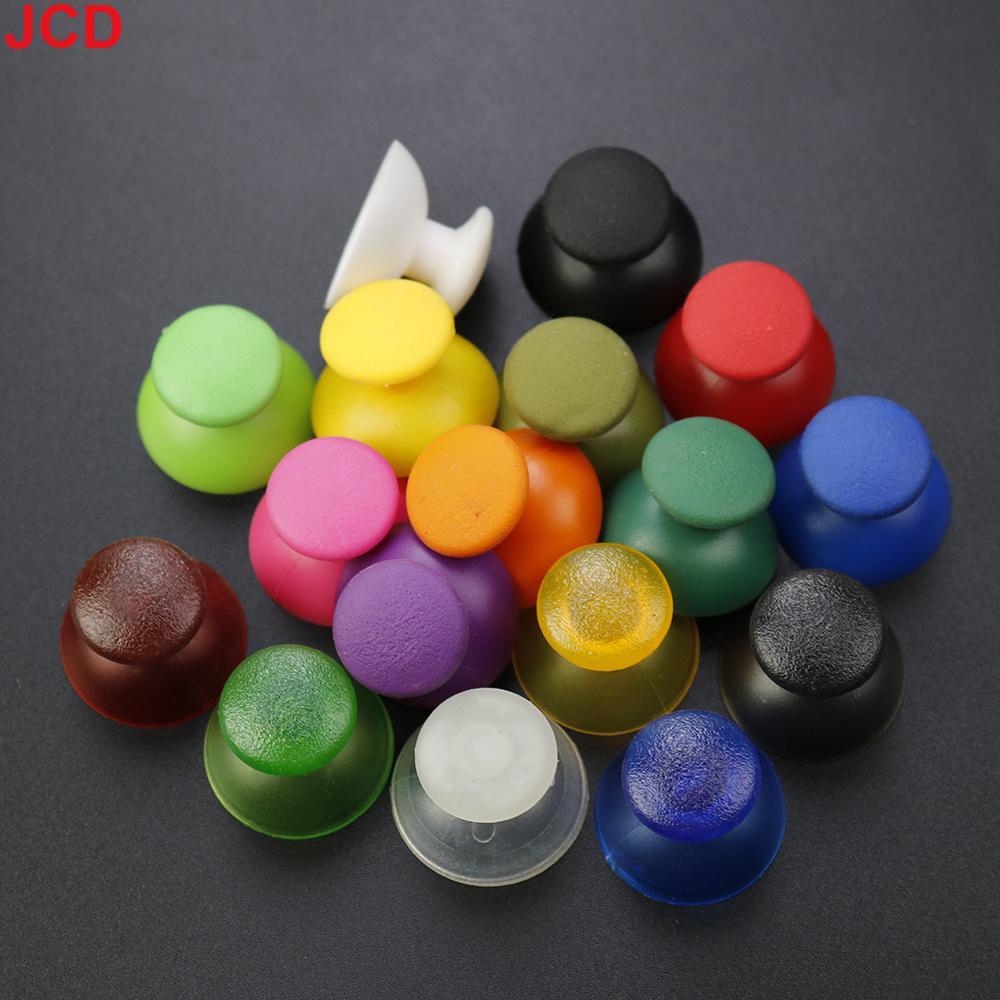 JCD 2pcs For PS3 Game Controller 3D Analog Joystick Stick Module Mushroom Cap Thumb Cover Replace Accessories