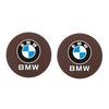 NNEJ4 2Pcs Car Coasters Carbon Fiber Cup Holder Mat For BMW Mini Cooper One JCW WORKS F54 F55 G30 G05 Car Interior Decorative Coasters