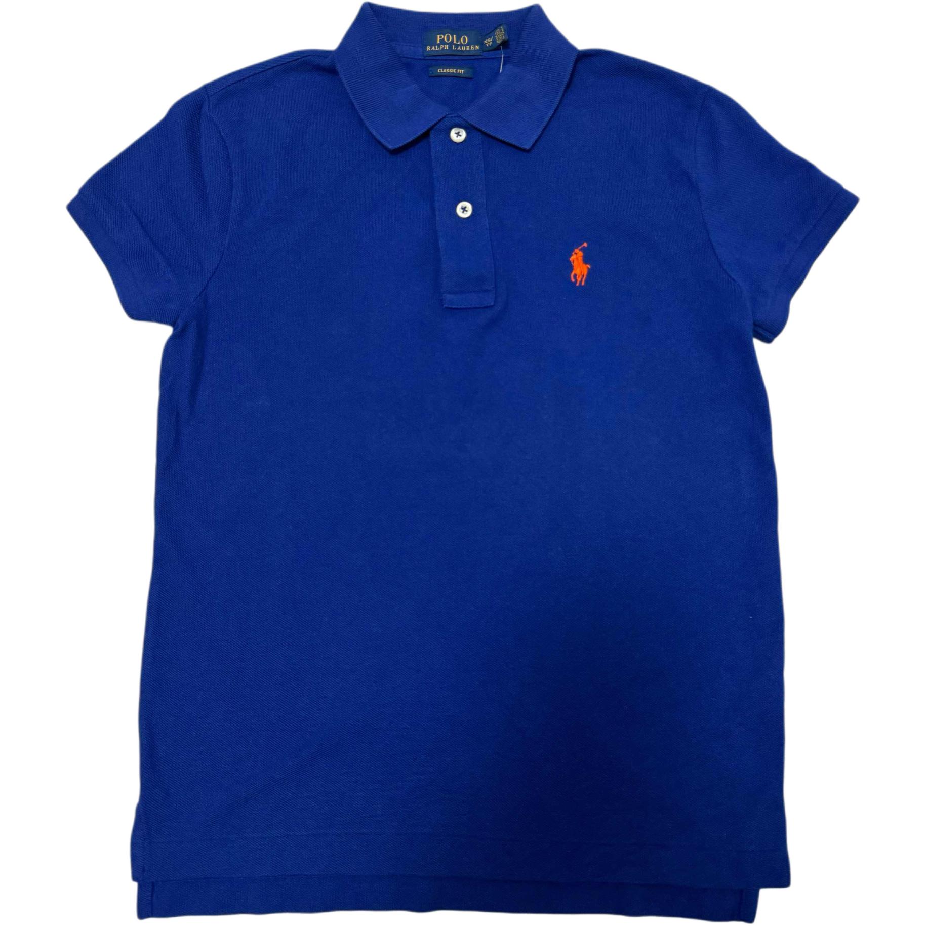 

Женская футболка-поло Polo Ralph Lauren с коротким рукавом и вышивкой пони 211569958-027 XS