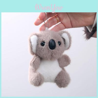 Llavero de Koala de Peluche con Relleno de Algodón Suave para Accesorios de Mochila de Niñas