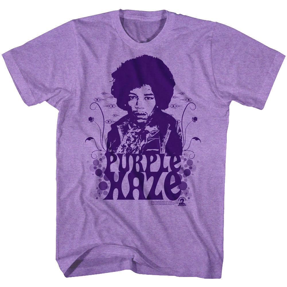 Jimi Hendrix Purple Haze Mens T Shirt Guitar Rock Star Iconic Concert Tour Merch S
