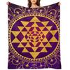 Heilige Geometrie Sri Yantra Überwurfdecke Luxus St Bett Modische Decken für Bett Luxus Überwurfdecken
