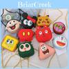 Adorable Cartoon Mini Shoulder Bag For Kids Cute Pu Leather Childrens Coin Purse
