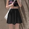 Women's Summer Shorts for Petite Figures 2026 New High-Waisted A-Line Slimming Plus-Size Five-Point Pants Ballet Pleated Skirt Pants