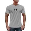 Sport T-Shirt Herren Bedruckt Atmungsaktiv Mesh Schnelltrocknend Laufen Fitness Kurzarm T-Shirt Lässig Outdoor Street Locker Top