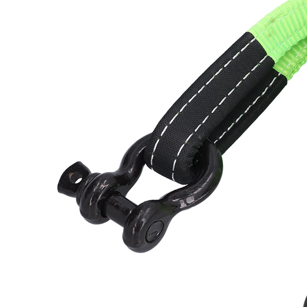 Tow Rope OffRoad Recovery Polyester Pulling Pull Strap 5 Metres 5 Ton for Car Vehicle(Orange )