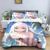 Fashion Sexy Anime Girl Print Bedding Sets Bed Supplies Set Duvet Cover Bed Comforter Set Bedding Set Aldult Gift