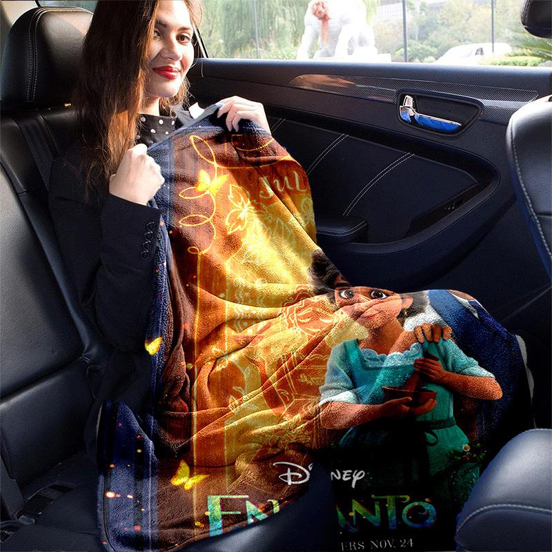 1pc, Juliet's Magical Home Decor: A Cozy Gift Flannel Throw Blanket, Living Room, Bedroom, Perfect as a Sofa Blanket, Travel Blanket