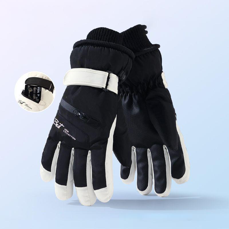 Winter Gloves Ski Glove Snowboard Pocket Warm Men's Women's