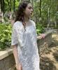 Tina Blossom 25Ss White Pleated Daily Sage Dress By Tina Blossom