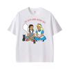 Toto And Friend Illustration Ive Seen Some Weiro Funny Smoking Bottle Cat T Shirt Unisexs Vintage Tee Shirt Summer Cotton Tshirts