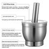 Stainless Steel 316 Garlic Grinder Handmade Kitchen Tool for Making Garlic Sauce Perfect for Household Use Food Safe