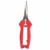 2 Stück Edelstahlklingen Gartenschere Rot Gerade Klinge Heckenschere Ergonomischer Griff Manuell Betrieben Gartenschere