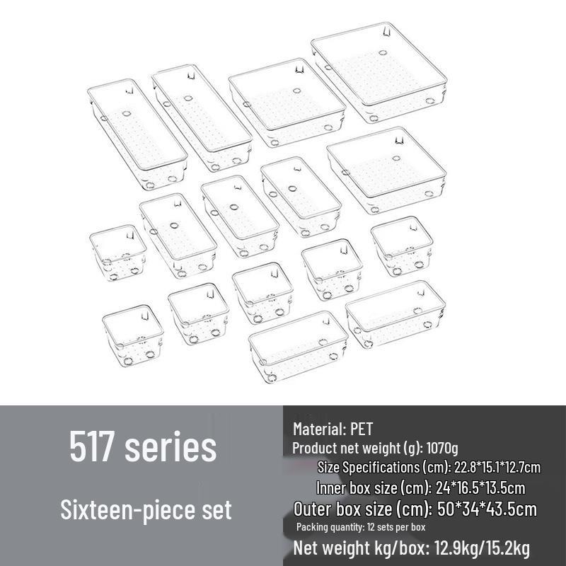 Food-Grade Refrigerator Storage Box with Lid for Kitchen Items