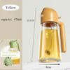 470ml Glass Oil Spray Bottle 2in1 Mist  Pour Non-Drip Oil Dispenser Kitchen Oil Filter Jug for Home Usewith Leakproof Spout
