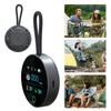Multifunctional 3In1 Carbon Monoxide Detector with Magnetic Suction Portable Gas Detector 1000mAh CO Temperature Humidity Detector for Travel Camping