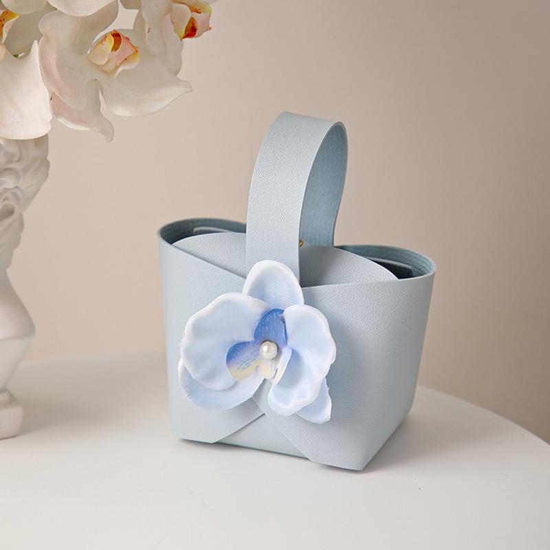 

1 шт. сумка для конфет креативная сумка свадебные принадлежности сопроводительная коробка свадебный подарок кожа собранная разноцветная 9 x 6 x 16cm