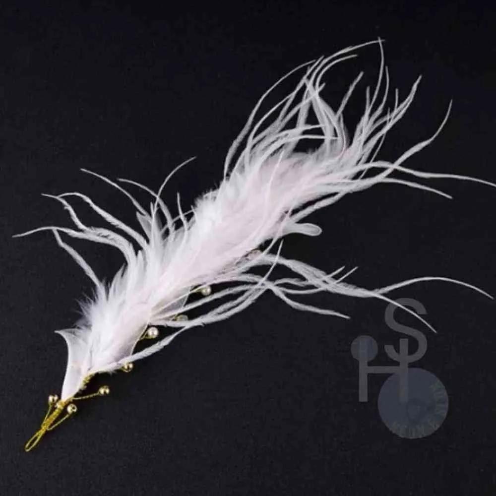Swan Lake feather hairpin feather hair ornament hair ornament hair feather