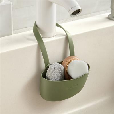 Kitchen Sink Sponges Holder For Bathroom Soap Dish Drain Water Basket Drying Rack Accessories Storage Organizer